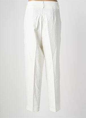 Pantalon 7/8 taille haute taille haute blanc TIFFOSI femme