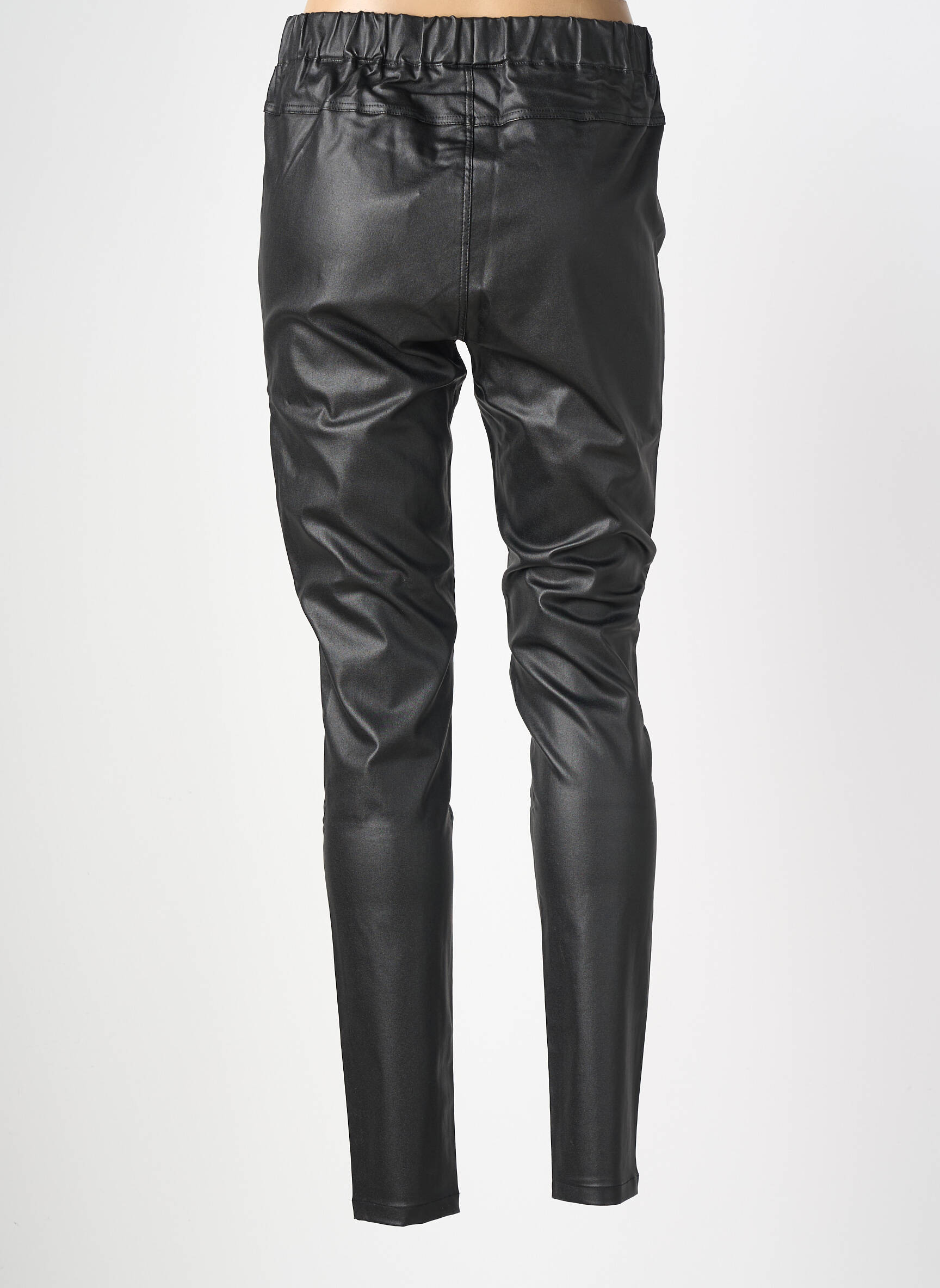 Jegging stretch taille normale noir KAFFE femme