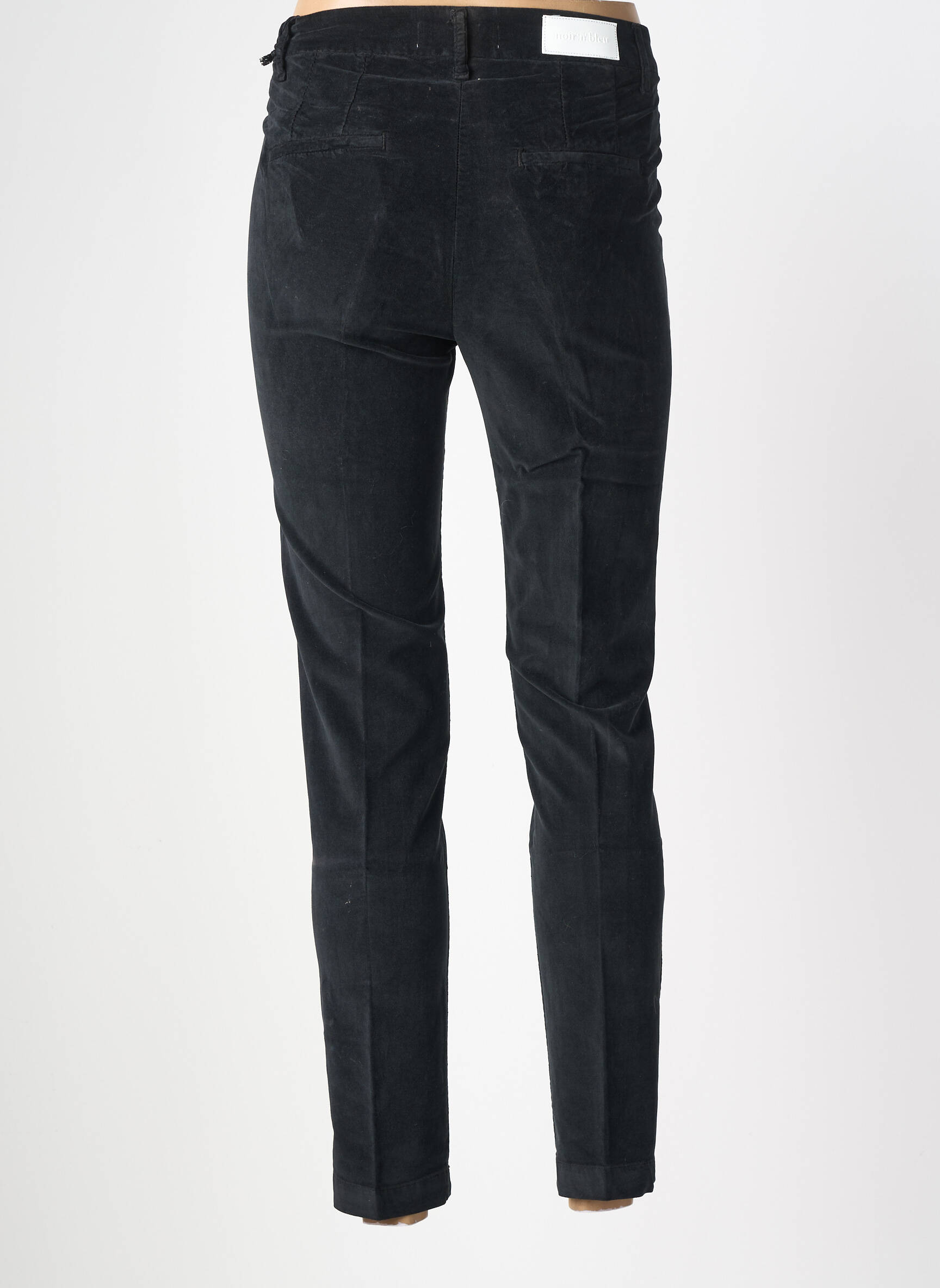 Pantalon slim stretch taille normale noir NOIR'N'BLEU femme