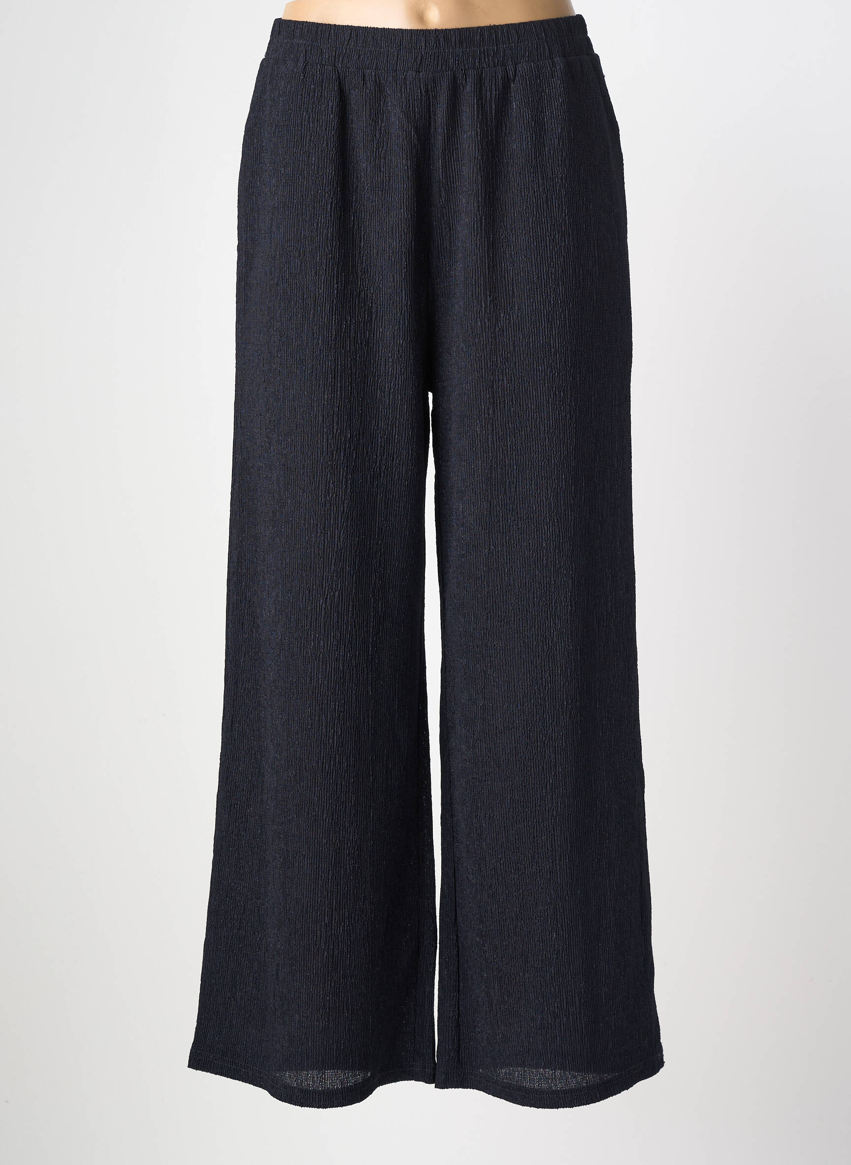 Pantalon large taille normale taille normale noir MOLLY BRACKEN femme