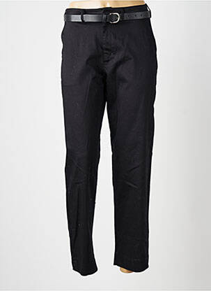 Pantalon 7/8 taille haute taille haute noir TIFFOSI femme