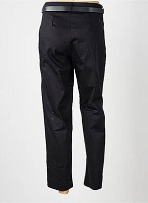 Pantalon 7/8 taille haute taille haute noir TIFFOSI femme