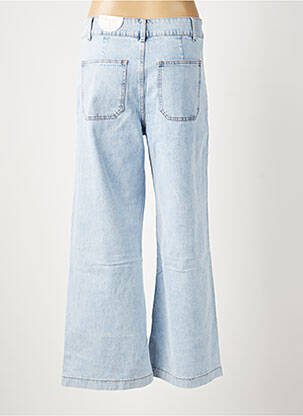 Jeans coupe large stretch taille haute bleu ORAIJE femme