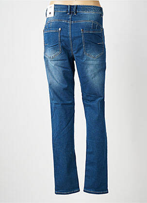 Jeans coupe slim stretch taille normale bleu ZHENZI femme