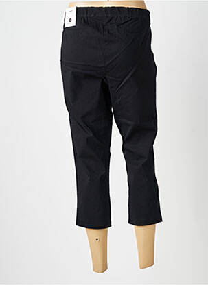 Pantacourt stretch taille normale noir ZHENZI femme