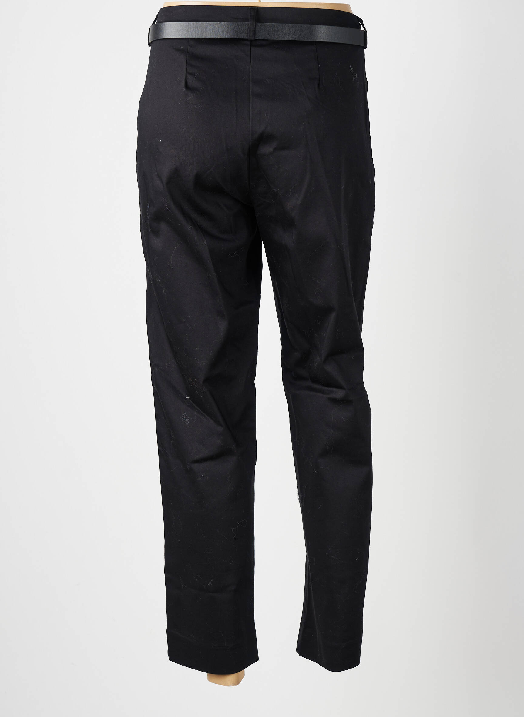 Pantalon 7/8 taille haute taille haute noir TIFFOSI femme