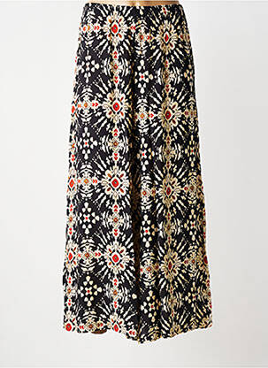 Pantalon large tissage popeline taille normale noir G!OZE femme