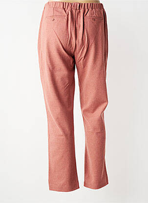 Pantalon droit stretch taille normale rose YERSE femme