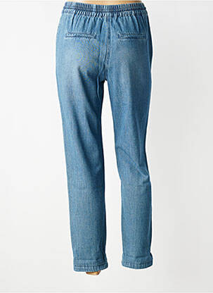 Jean coupe mom délavé taille normale bleu C'EST BEAU LA VIE femme