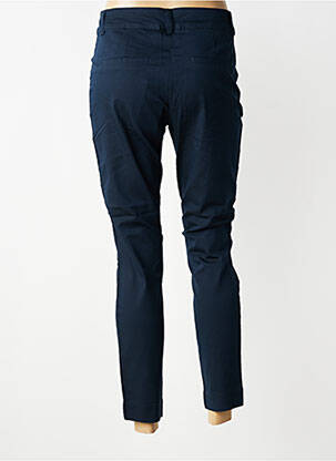 Pantalon slim stretch taille normale bleu KAFFE femme
