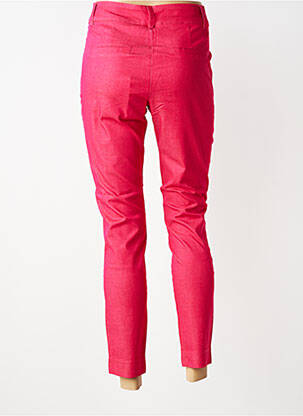 Pantalon slim stretch taille normale rose KAFFE femme