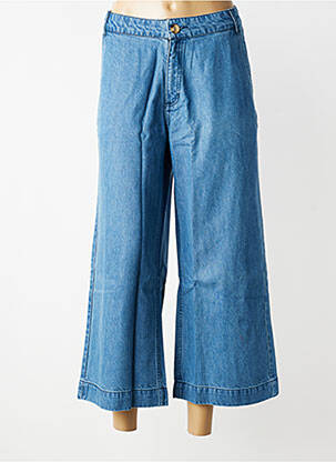 Pantalon large taille normale taille normale bleu LILY & ME femme