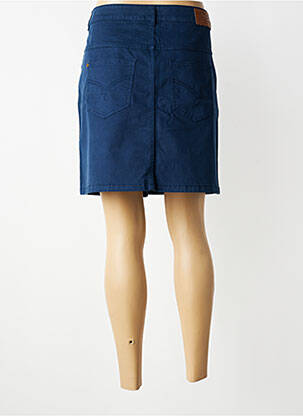 Jupe courte taille normale bleu BLUTSGESCHWISTER femme