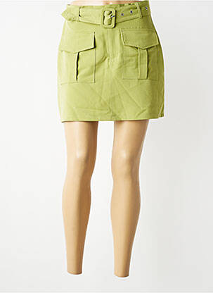 Jupe courte poches vert TIFFOSI femme