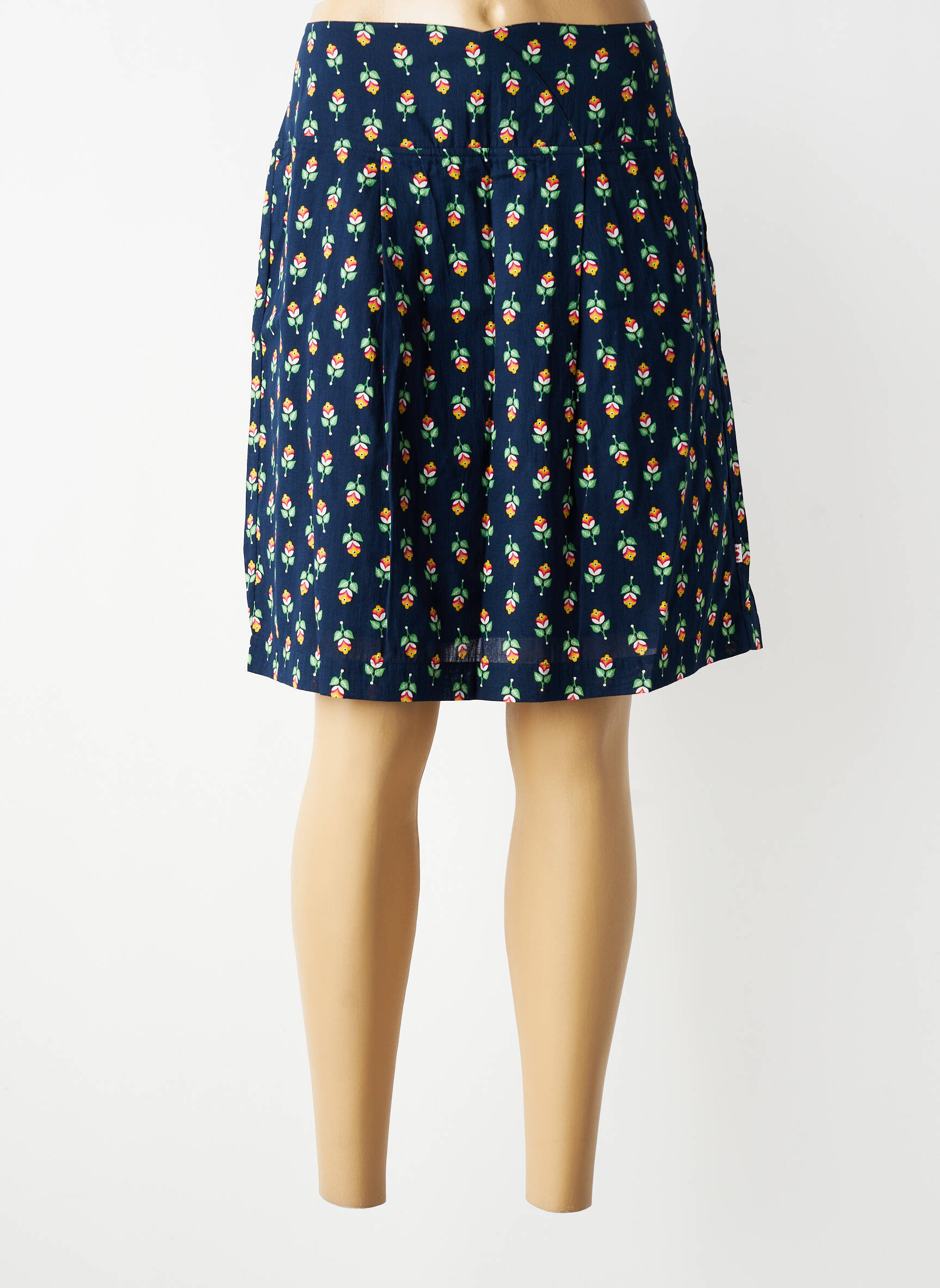 Jupe maternité coupe évasée bleu BLUTSGESCHWISTER femme