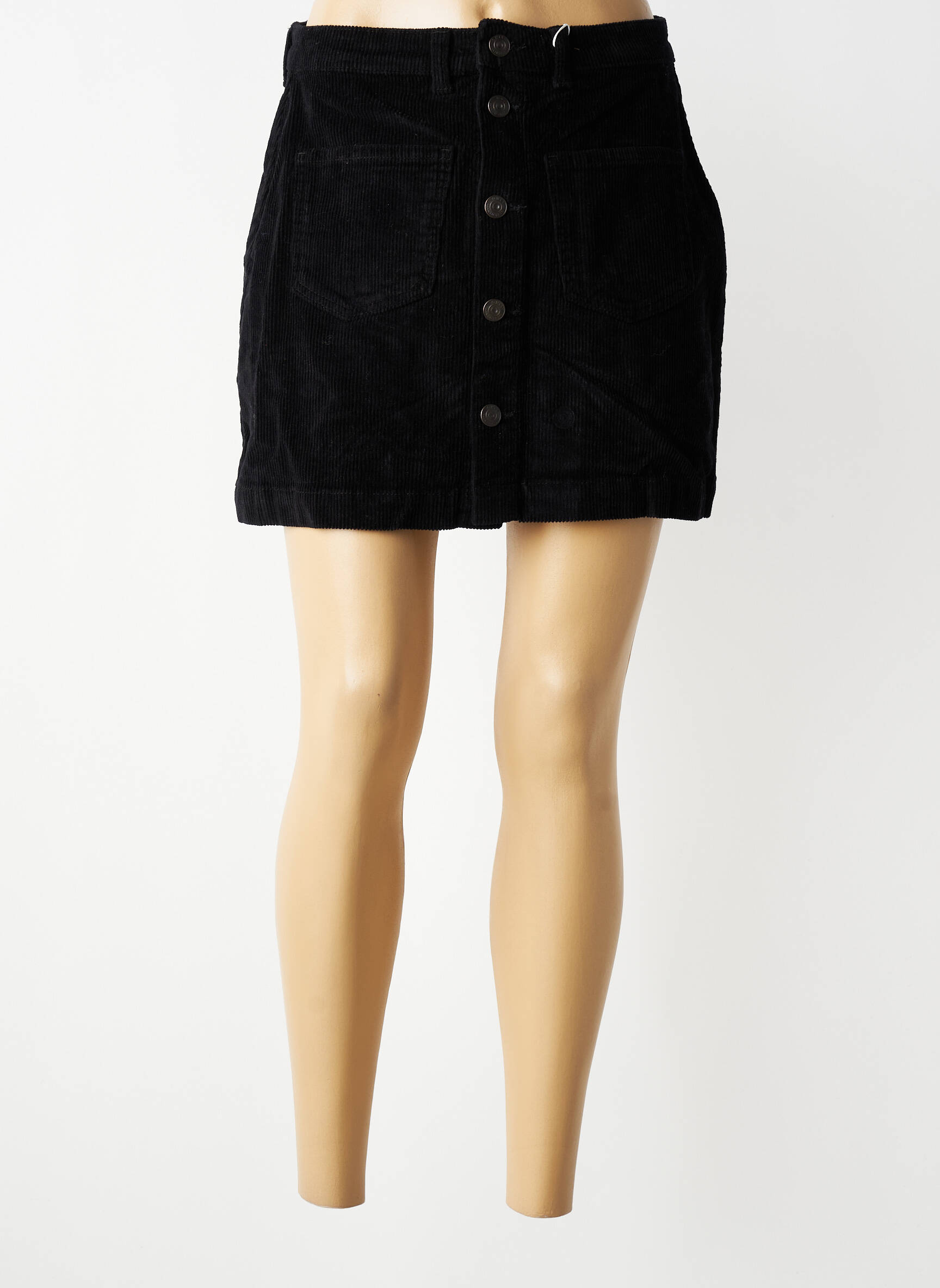 Jupe courte poches noir ONLY femme
