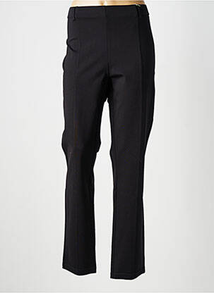 Pantalon droit stretch taille normale noir DIANE LAURY femme