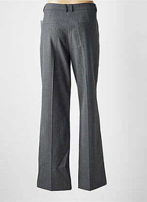 Pantalon droit stretch taille normale gris MORGAN femme