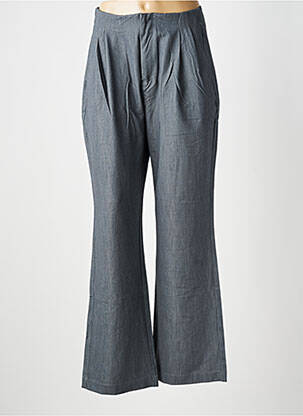 Pantalon droit stretch taille normale gris TIFFOSI femme