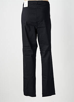 Pantalon droit stretch taille normale noir ZHENZI femme
