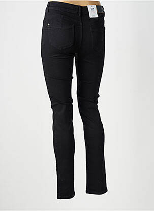 Jeans coupe slim stretch taille normale noir C'EST BEAU LA VIE femme