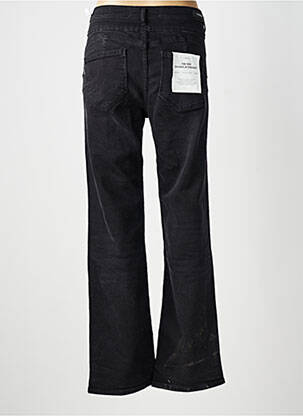 Jeans coupe droite stretch taille normale noir TIFFOSI femme