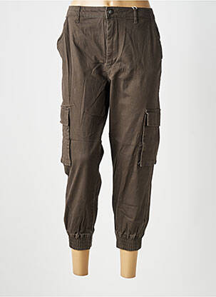 Pantalon cargo taille normale taille normale vert ONLY femme