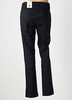 Pantalon droit stretch taille normale noir ZHENZI femme