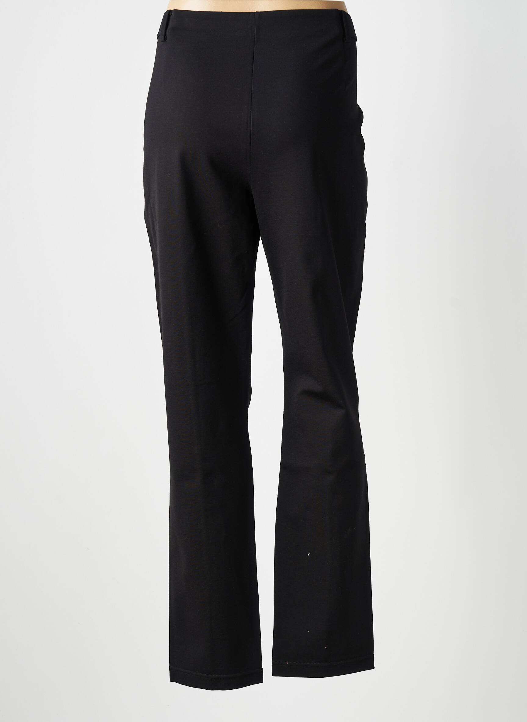 Pantalon droit stretch taille normale noir DIANE LAURY femme