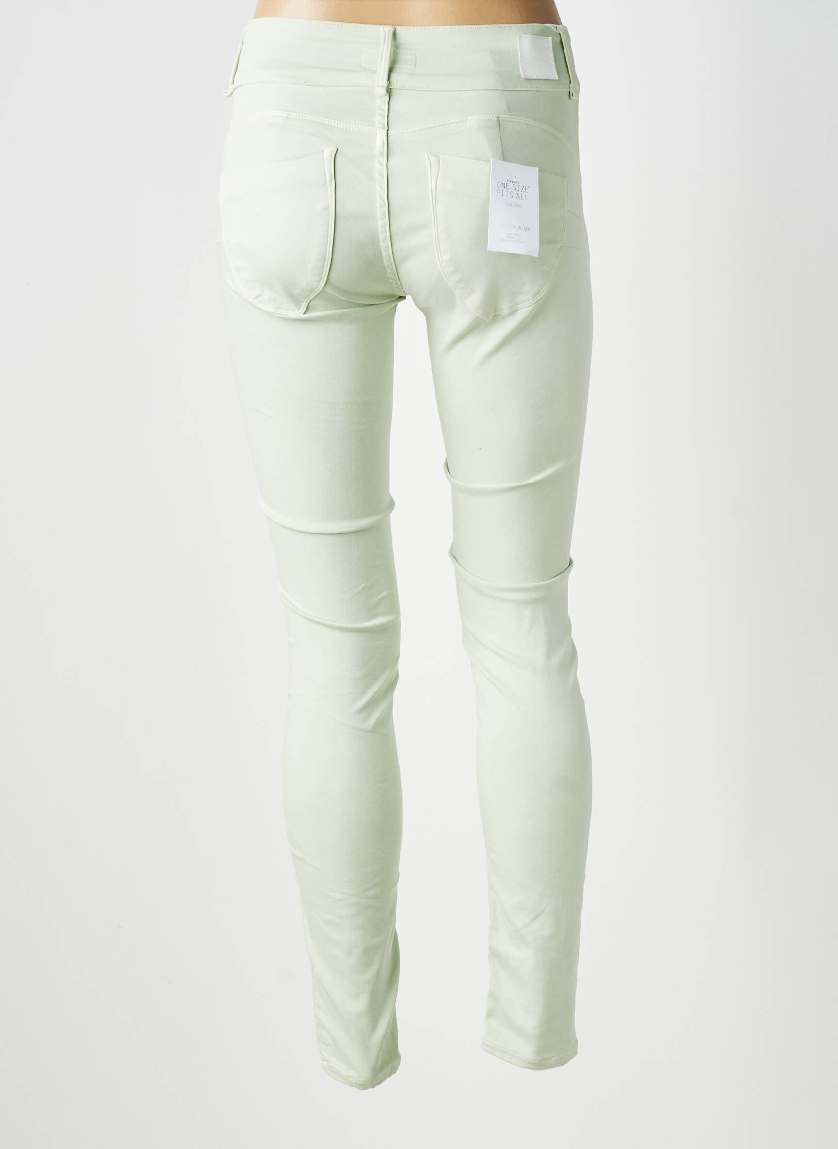 Pantalon slim stretch taille normale vert ONE SIZE FILTS ALL femme
