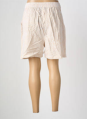 Short taille normale taille normale beige PIECES femme