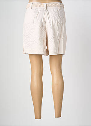 Short taille à pinces taille normale beige TIFFOSI femme