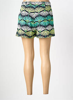 Short fermeture zippée sous rabat avec crochet taille normale vert MOLLY BRACKEN femme
