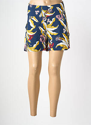 Short taille élastique taille haute bleu BLUTSGESCHWISTER femme