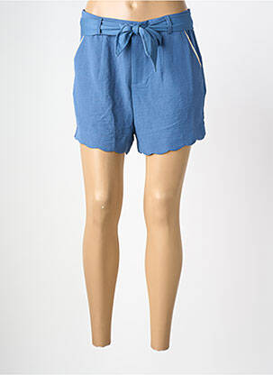 Short coupe fluide taille normale bleu MOLLY BRACKEN femme