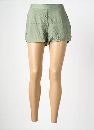 Short taille normale taille normale vert PIECES femme