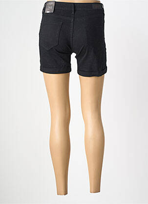 Short fermeture zippée sous rabat boutonné taille haute noir TIFFOSI femme