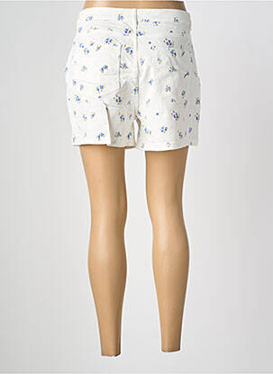 Short fermeture zippée sous rabat boutonné taille normale beige ONLY femme