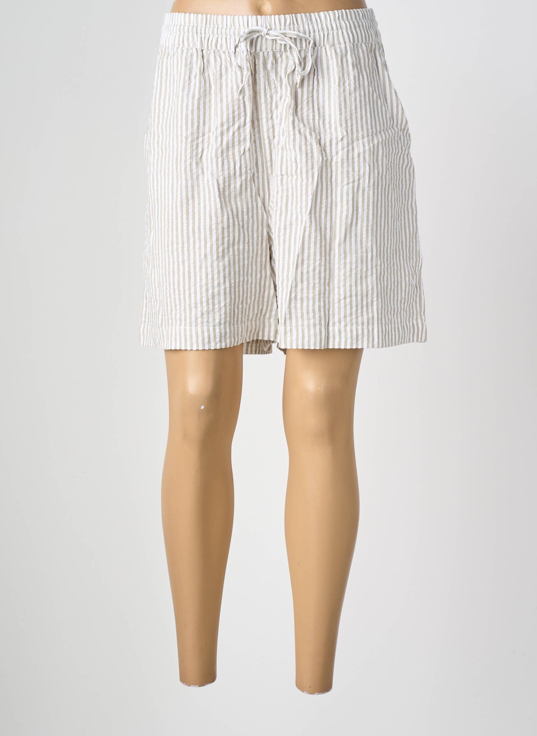Short taille normale taille normale gris PIECES femme