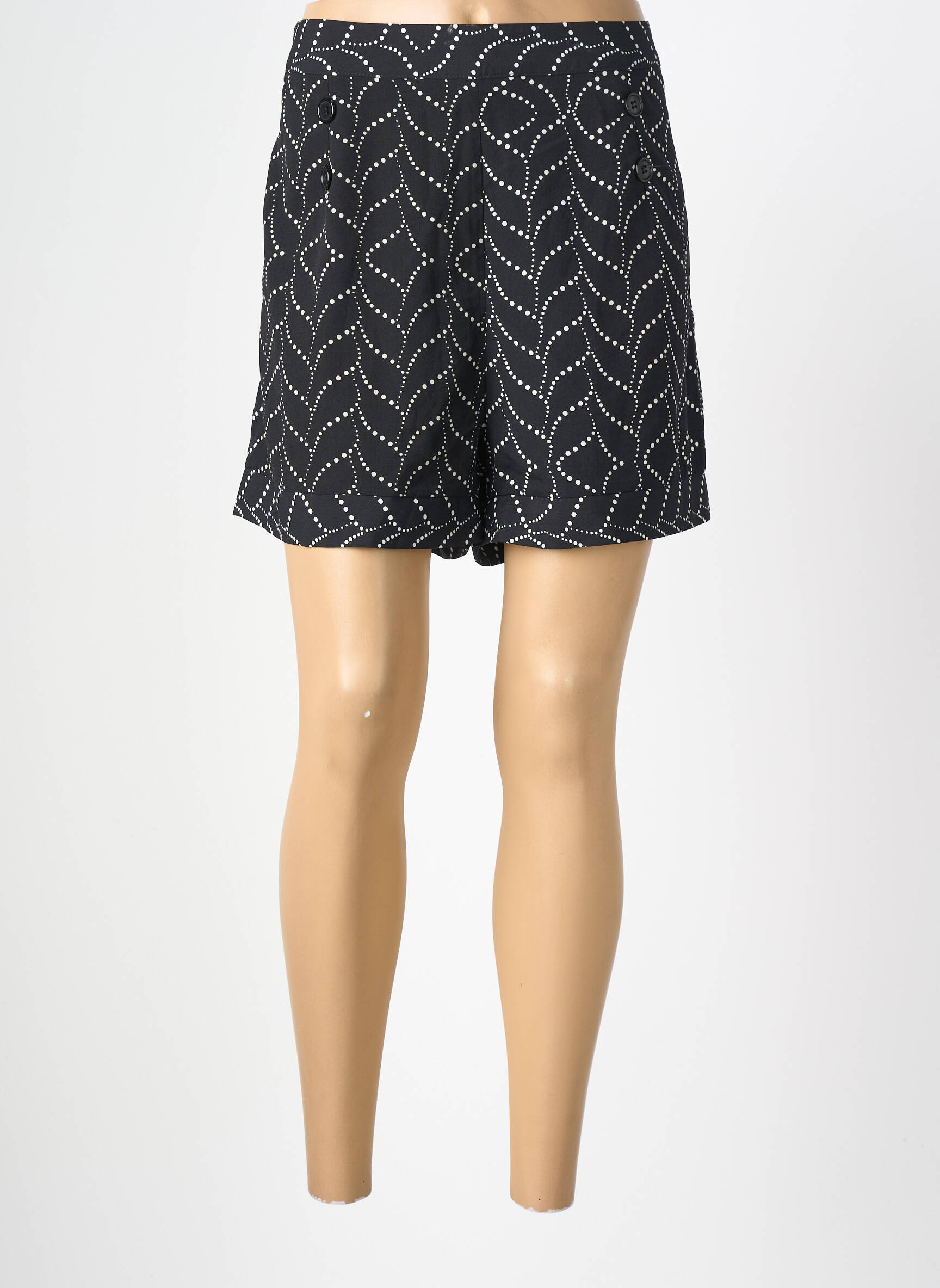 Short poches noir MOLLY BRACKEN femme