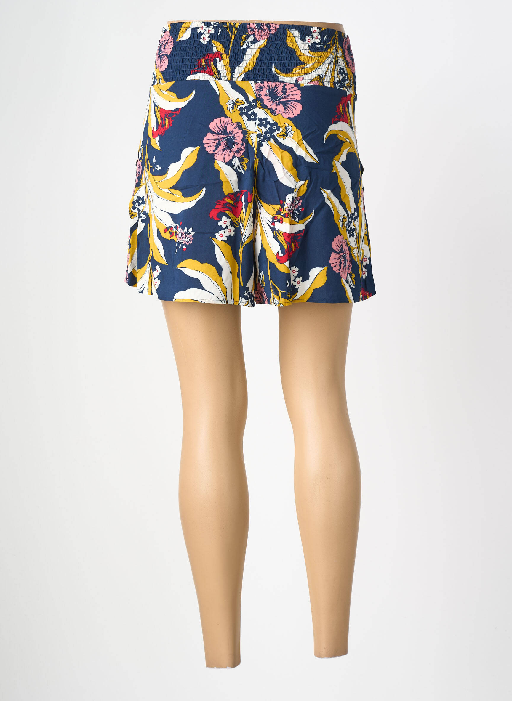Short taille élastique taille haute bleu BLUTSGESCHWISTER femme