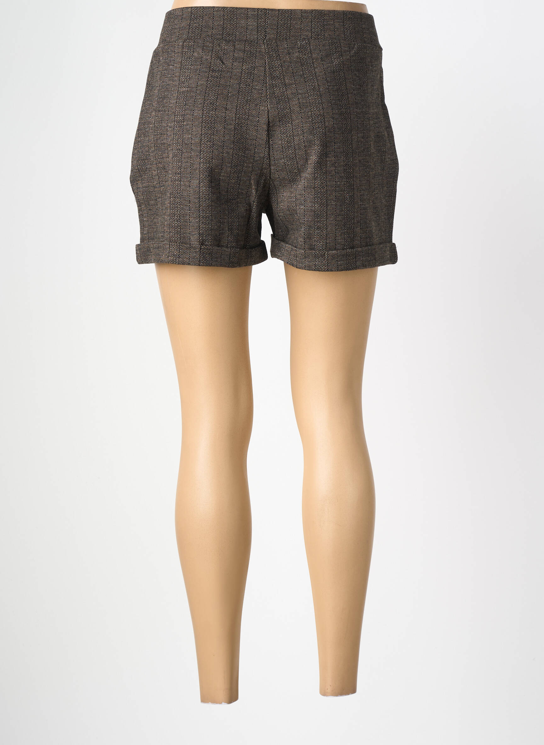 Short taille normale taille normale marron LPB LES PETITES BOMBES  femme
