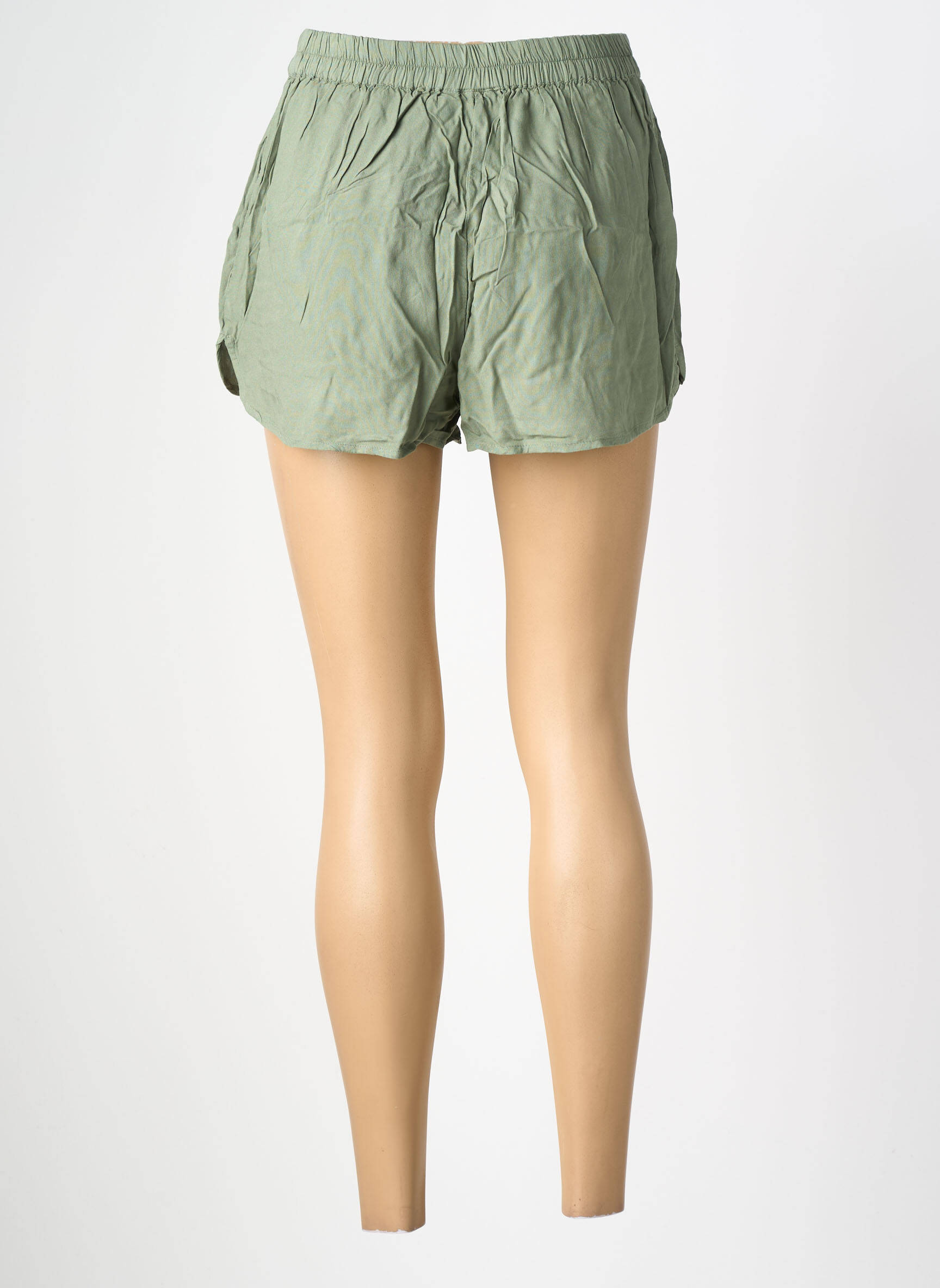 Short taille normale taille normale vert PIECES femme