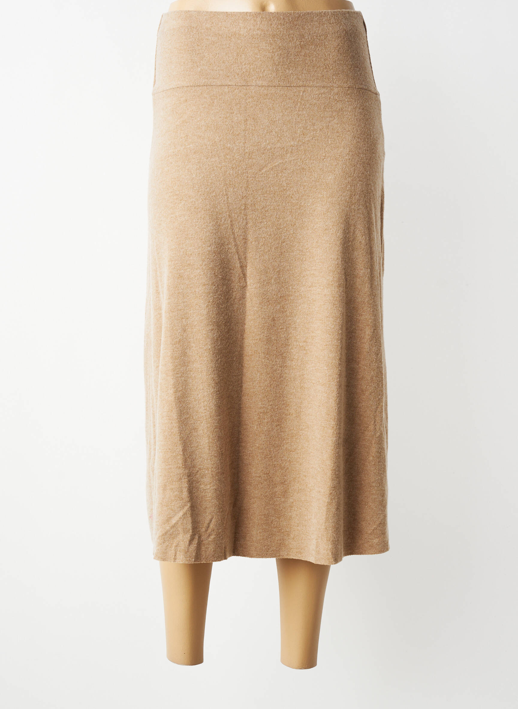 Jupe longue taille normale beige TIFFOSI femme