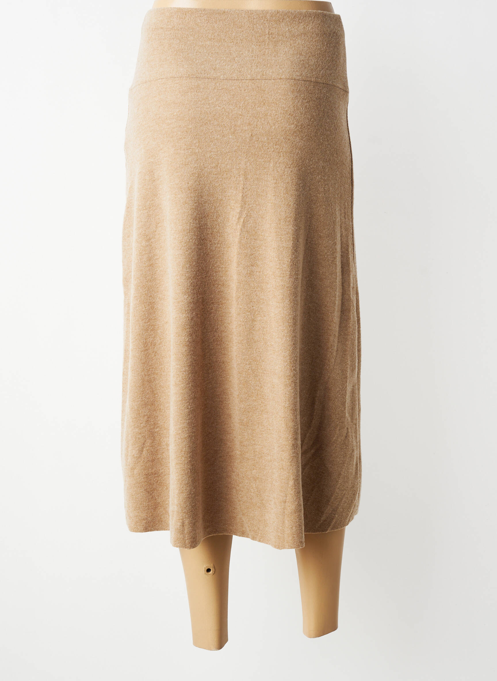 Jupe longue taille normale beige TIFFOSI femme