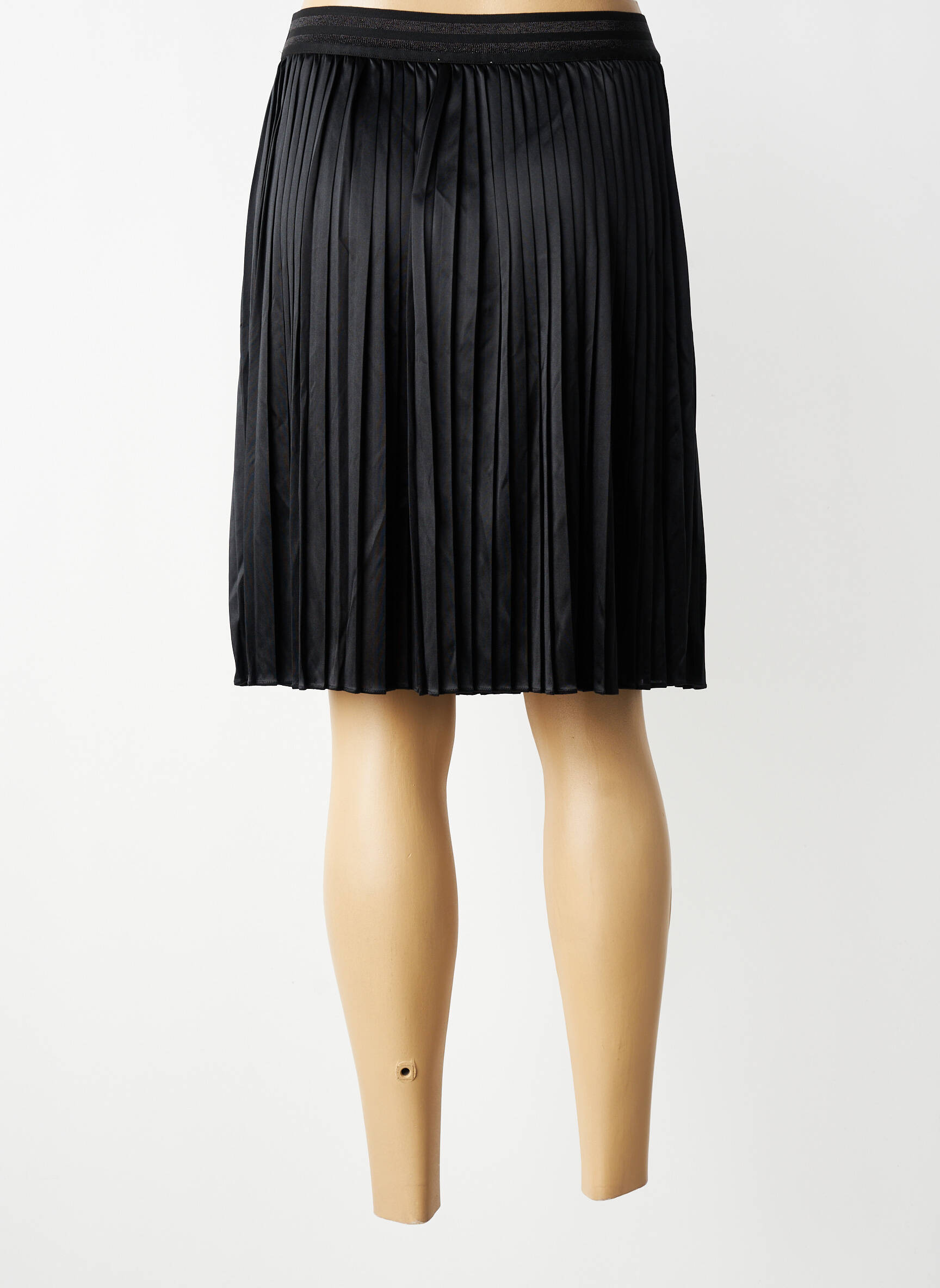 Jupe mi-longue taille normale noir LPB LES PETITES BOMBES  femme