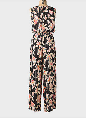 Combi-pantalon fermeture boutonnée au dos sans manche noir LPB LES PETITES BOMBES  femme