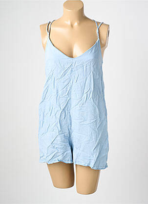 Combishort fines bretelles fines bretelles bleu TIFFOSI femme