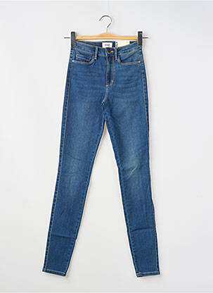 Jeans coupe slim stretch taille normale bleu ONLY femme