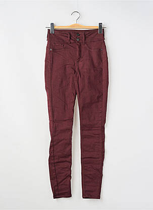 Pantalon slim tissage popeline taille normale violet ONE SIZE FILTS ALL femme